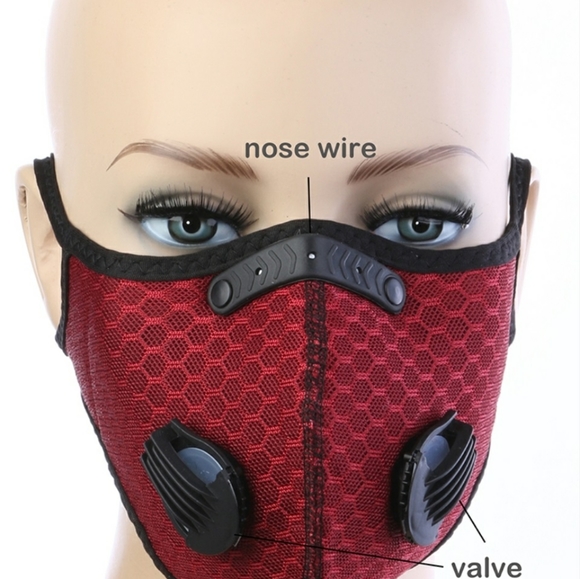 Dual port sports mask - Picture 1 of 1